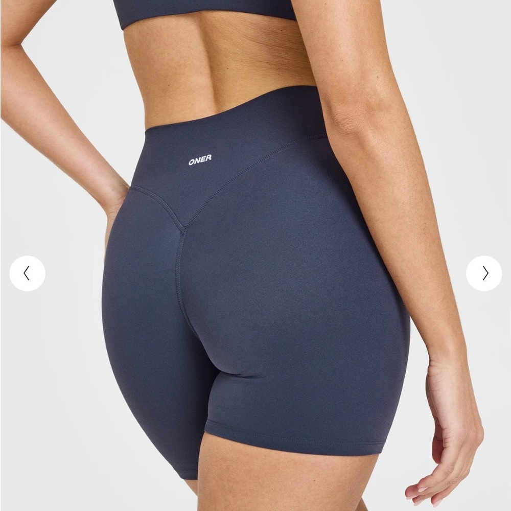 Oner Active SOFTMOTION™ HIGH WAISTED SHORTS 6" WITH WHITE LOGO